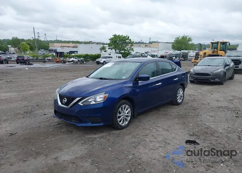 2019 Nissan Sentra Sv z USA, uszkodzony, nr VIN 3N1AB7AP1KY398852